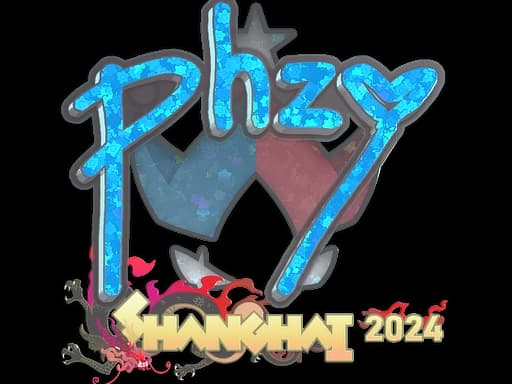 Sticker | phzy (Glitter) | Shanghai 2024