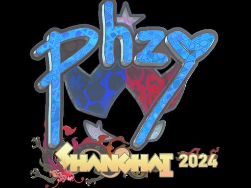 Sticker | phzy (Holo) | Shanghai 2024