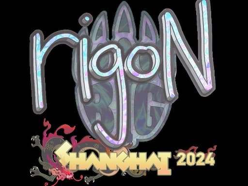 Sticker | rigoN (Holo) | Shanghai 2024