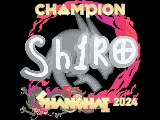 Sticker | sh1ro (Champion) | Shanghai 2024