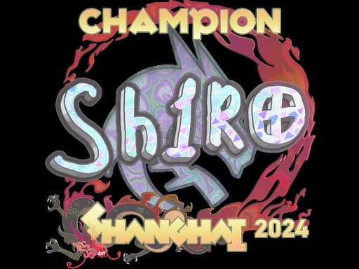 Sticker | sh1ro (Holo, Champion) | Shanghai 2024