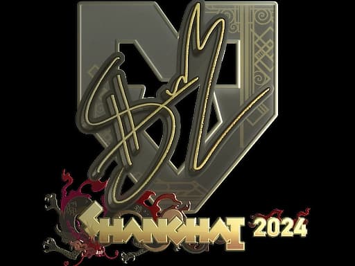 Sticker | siuhy (Gold) | Shanghai 2024