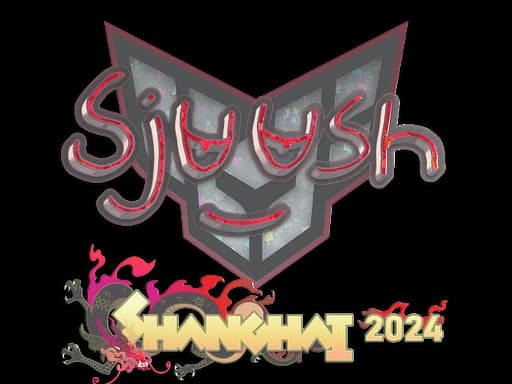 Sticker | sjuush (Glitter) | Shanghai 2024