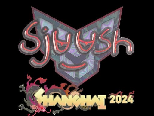 Sticker | sjuush (Holo) | Shanghai 2024