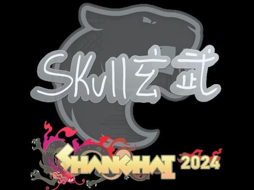 Sticker | skullz | Shanghai 2024