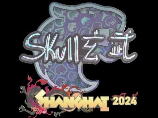 Sticker | skullz (Holo) | Shanghai 2024