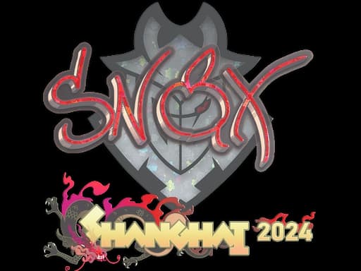 Sticker | Snax (Glitter) | Shanghai 2024