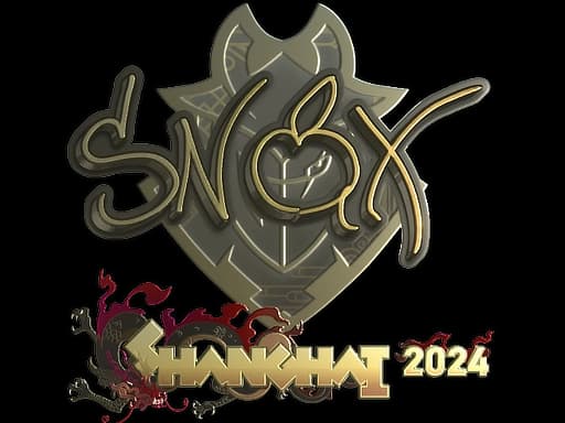 Sticker | Snax (Gold) | Shanghai 2024