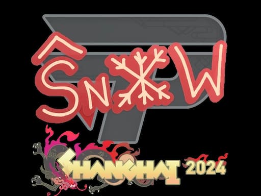 Sticker | snow | Shanghai 2024