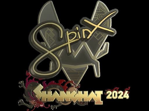 Sticker | Spinx (Gold) | Shanghai 2024