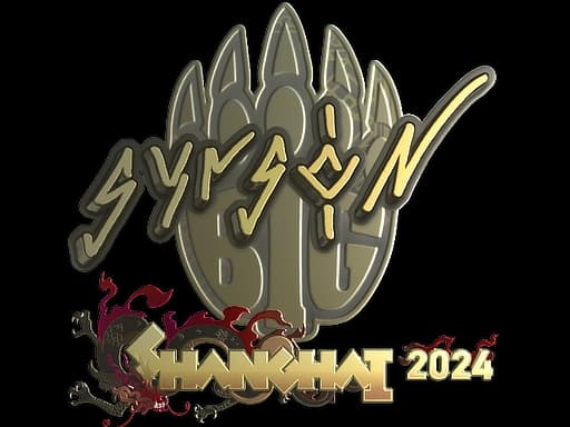 Sticker | syrsoN (Gold) | Shanghai 2024