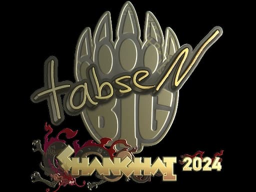 Sticker | tabseN (Gold) | Shanghai 2024