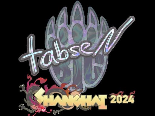 Sticker | tabseN (Holo) | Shanghai 2024