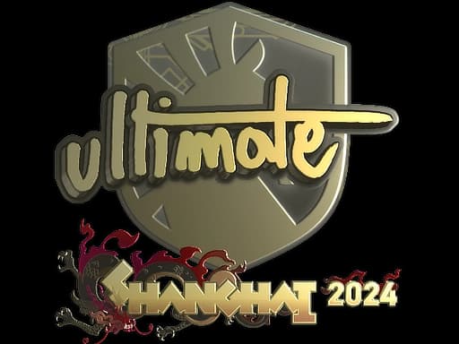 Sticker | ultimate (Gold) | Shanghai 2024