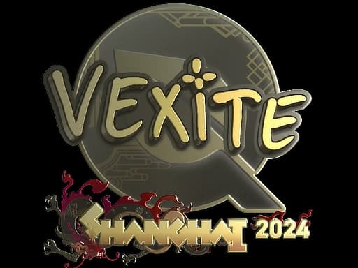 Sticker | vexite (Gold) | Shanghai 2024