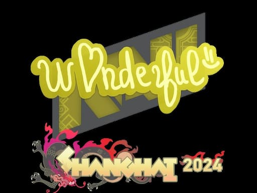 Sticker | w0nderful | Shanghai 2024