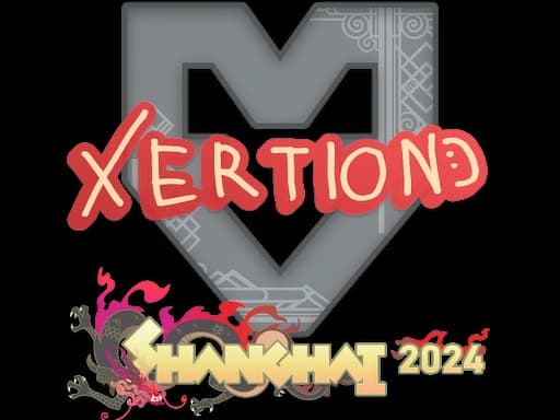 Sticker | xertioN | Shanghai 2024