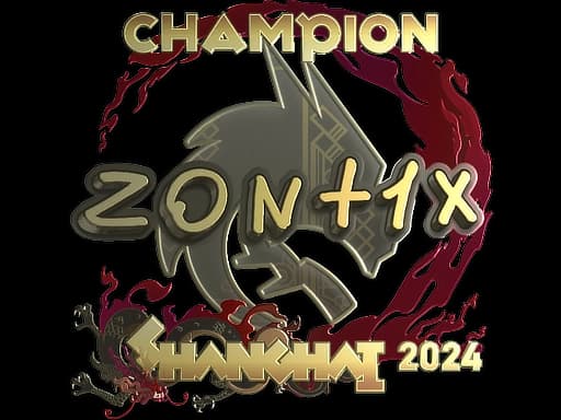 Sticker | zont1x (Gold, Champion) | Shanghai 2024