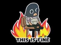 Sticker | This Is Fine (T)