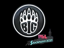 Sticker | BIG (Foil) | Stockholm 2021