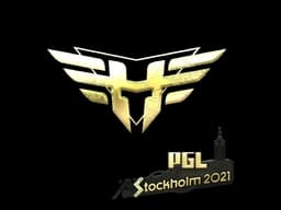 Sticker | Heroic (Gold) | Stockholm 2021