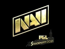 Sticker | Natus Vincere (Gold) | Stockholm 2021