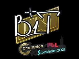 Sticker | b1t | Stockholm 2021