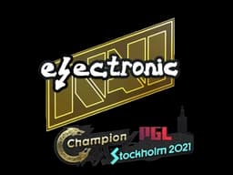 Sticker | electroNic | Stockholm 2021