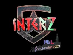 Sticker | interz (Holo) | Stockholm 2021