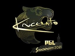 Sticker | KSCERATO (Gold) | Stockholm 2021