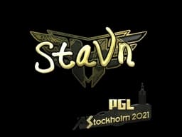 Sticker | stavn (Gold) | Stockholm 2021