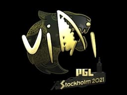 Sticker | VINI (Gold) | Stockholm 2021