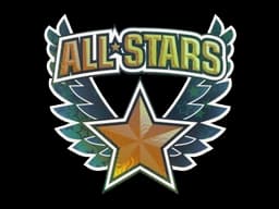 Sticker | All-Stars Orange (Holo)