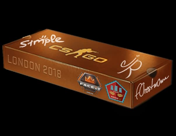 London 2018 Mirage Souvenir Package